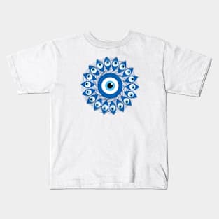 Evil Eye Cyclone Kids T-Shirt